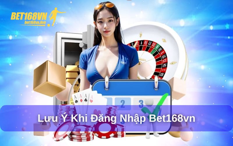 Lưu ý cần tránh khi đăng nhập Bet168vn