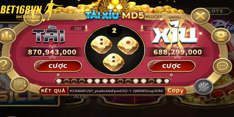 Người chơi cược Tài khi tổng điểm từ 11 đến 17